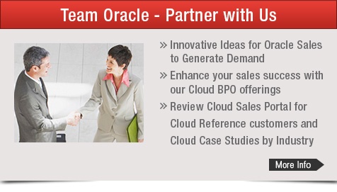 Team Oracle - Partner with Us